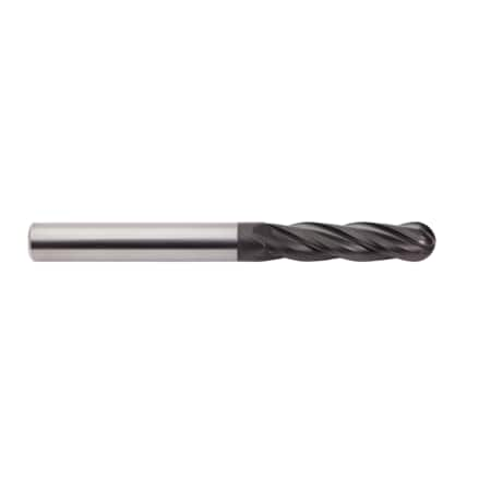 Tuffcut Gp 4 Flute Ball Nose End Mill, 03656